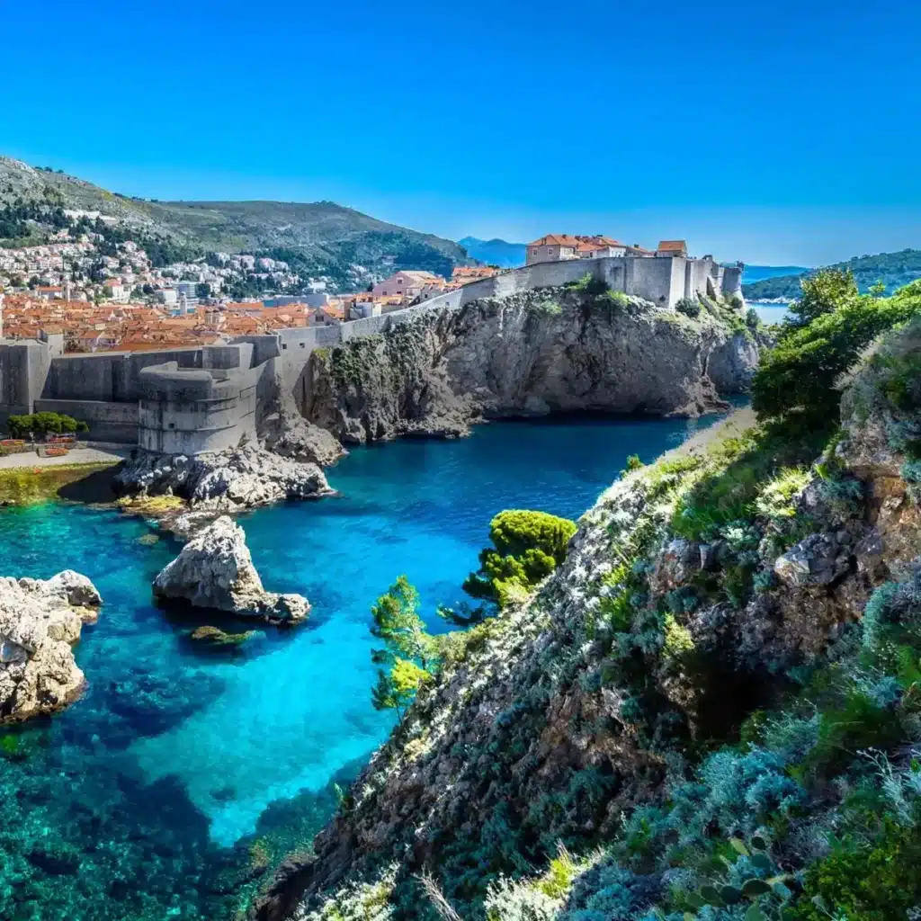 Dubrovník - pohľad na historické mesto