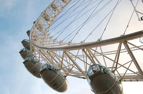 Londýnske oko - Anglicko