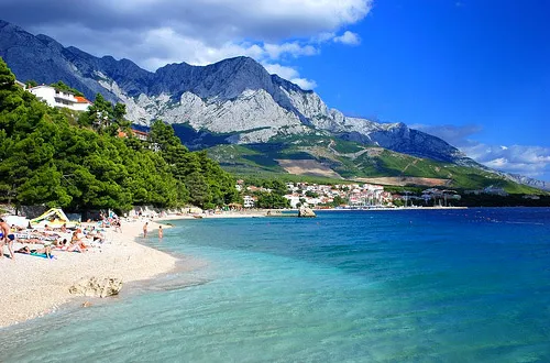 Rajská pláž v Chorvátsku